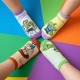 Chaussettes Toy Story avec des personnages emblématiques pour enfants