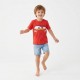 T-shirt rouge Cars pour enfants