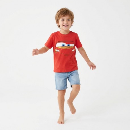 T-shirt rouge Cars pour enfants