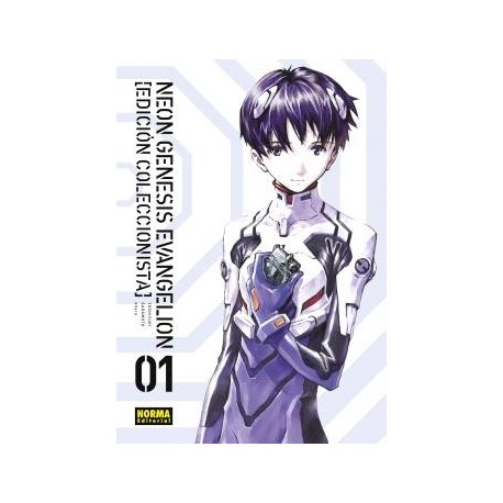 Couverture du manga Neon Genesis Evangelion 01 Édition Collecteur