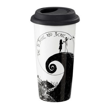 Taza de Viaje Pesadilla Antes de Navidad