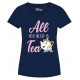 T-shirt de la jeune Fille Disney la belle et La Bête Puce et Mme Potts