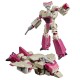 Figura Transformers Studio Series Kranix en beige y rosa