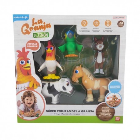 Pack de figurines La Granja de Zenón Bandai Rouge
