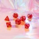 Set de 7 dados capybara de Q Workshop