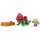 Figuras He-Man y Battle Cat Little People de Mattel