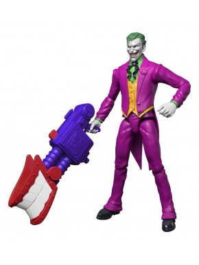 Figura de ação The Joker 15 cm em terno roxo