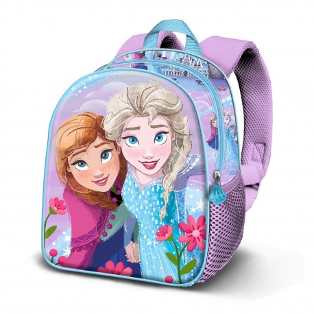 Mochila 3D Elite Frozen 2 com Elsa e Anna