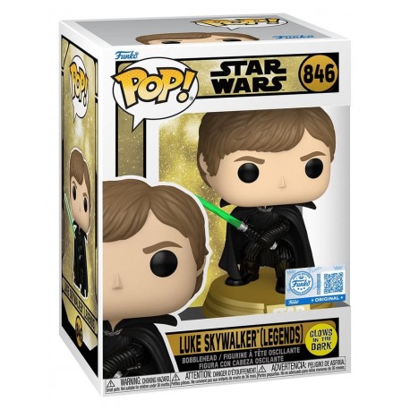 Figurine FUNKO POP Luke Skywalker Glow Star Wars