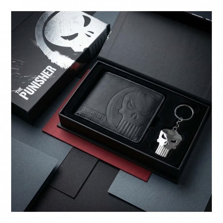 Coffret porte-monnaie et porte-clés Marvel The Punisher