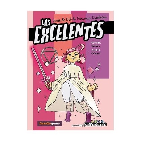 Couverture du jeu de rôle Las Excelentes de Fandogamia