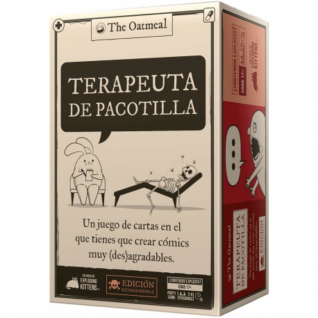 Caixa do jogo de tabuleiro Terapeuta de Araque