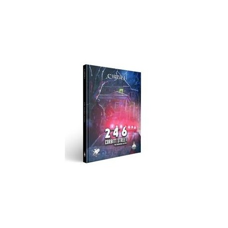 Portada del juego de rol de terror 246 Corbitt Street