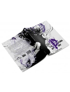 Livre de rôle Les Péchés du Père par Asmodee, couverture noire et violette.