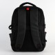 Mochila preta Marvel Spider-Man com logotipo em relevo