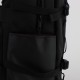Mochila preta Marvel Spider-Man com logotipo em relevo