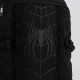 Mochila preta Marvel Spider-Man com logotipo em relevo