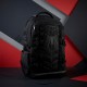 Mochila preta Marvel Spider-Man com logotipo em relevo