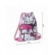 Sac rose Hello Kitty avec des personnages