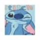 Pyjama long enfant Stitch en bleu et rose