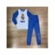 Pijama longo infantil Real Madrid em azul e branco