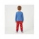 Pyjama long bleu et rouge Spiderman pour enfants