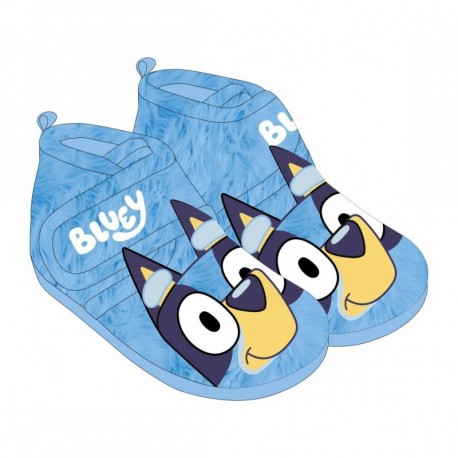 Chaussons bottines Bluey en bleu