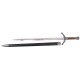 Espada celta decorativa com trisquel de 104cm