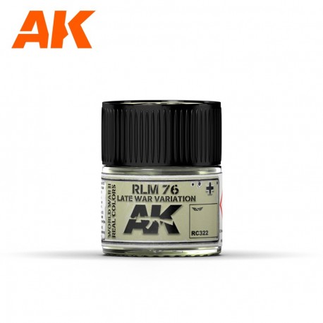 Bouteille de vernis laque RLM 76 Late War AK-Interactive de 10ml