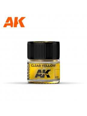 Verniz laca acrílica Amarelo Claro AK 10ml