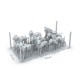 Perros de guerra en miniatura AK Basing Bits con elementos tácticos