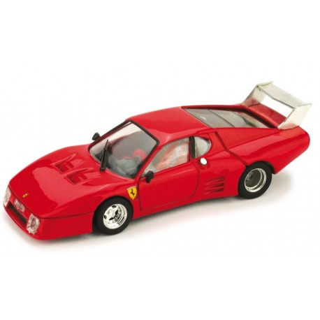 Miniatura Ferrari 512BB LM rojo escala 1/43