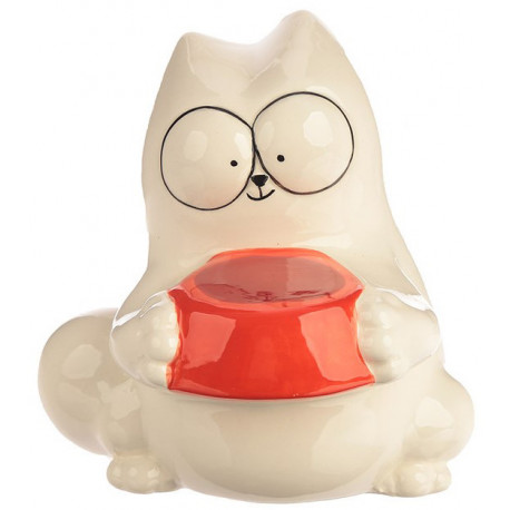 Piggy bank Simons Cat with Bowl