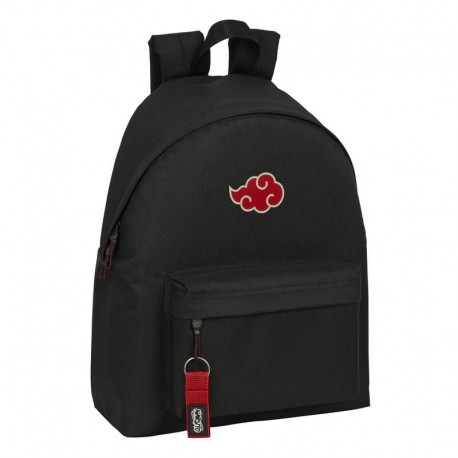 Sac à dos noir Naruto Shippuden avec symbole Akatsuki