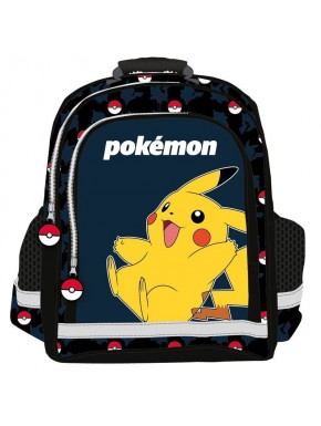 Mochila Pokémon Pikachu 41,5cm con detalles reflectantes