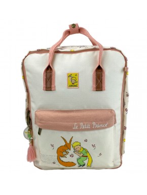 Mochila O Pequeno Príncipe com design de raposa e criança