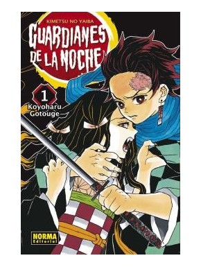Capa do manga Guardiões da Noite Vol. 1