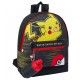 Mochila Pokemon com Pikachu e garrafa anexada
