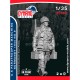 Figure parachutiste américain 1/35 porte-mitrailleuse Normandie