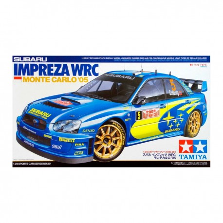 Réplica a escala Subaru Impreza WRC Monte Carlo 2005