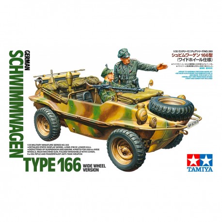 Maquette Tamiya German Schwimmwagen Type 166 échelle 1/35