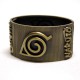 Pulseira de Metal Naruto Konoha