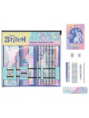Set de papeterie Stitch Disney avec cahier et crayons