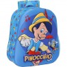 Sac à dos 3D Pinocchio Disney 33cm avec Poche Porte-bouteille