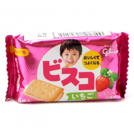 Biscuits Strawberry Cream Bisuko