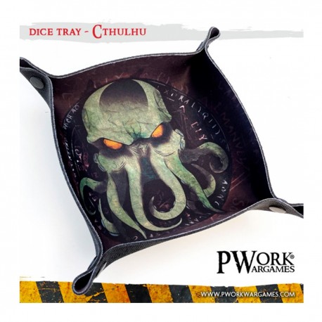 Bandeja de dados de neoprene com design de Cthulhu