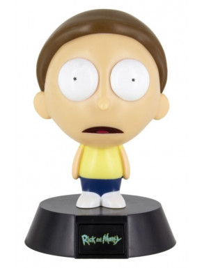 Lâmpada 3D do Morty da série Rick e Morty