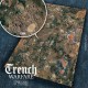Tapete de juego Trench Warfare con diseño de campo de batalla.