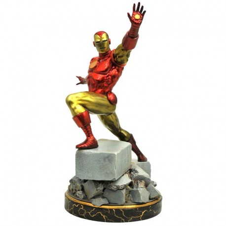 Estatua Iron Man Classic Marvel 35cm poliresina edición limitada