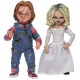 Pack de 2 figurines Chucky & Tiffany 10 cm NECA